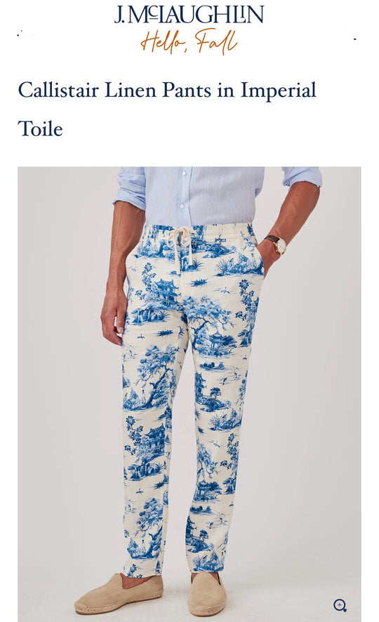 J MCLAUGHLIN MENS LINE